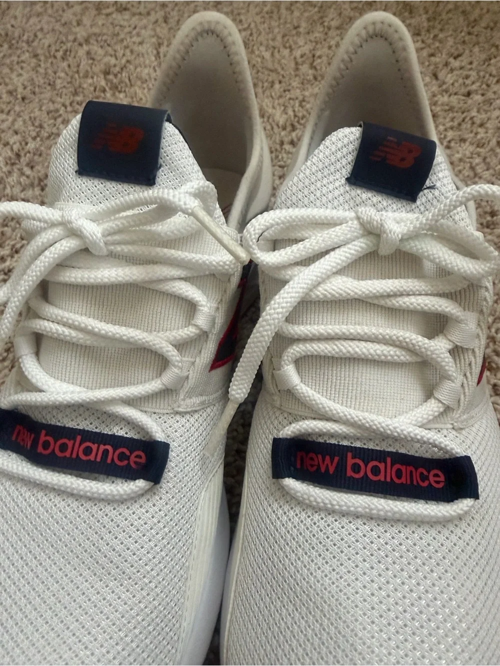 New Balance breathable white